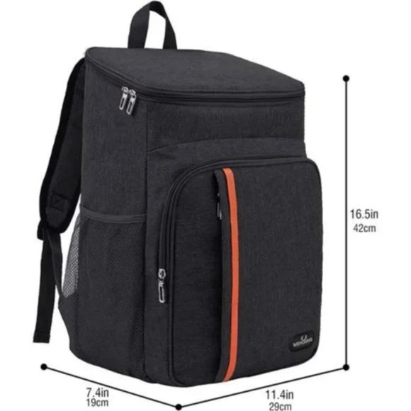 LEAKPROOF Soft Cooler Bag to Beach 25can-Black - Picture 5 of 7